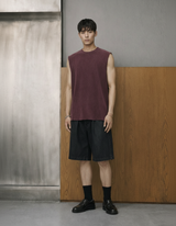 Washed Vintage Wide-Shoulder Tank