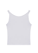 3-way Twist  Sleeveless Top_White