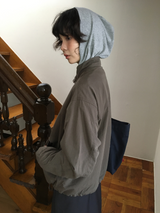 プラケット フーディー スリム Tシャツ(4color)