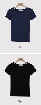 シンプル＆ベーシックショートスリーブtシャツ