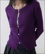 Betonic crop cardigan