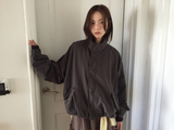 Bell half-neck peach field jacket (4color)