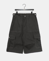 トアビゾバートンウォッシングピンタックカーゴバミューダパンツ