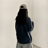 Momo Dangala Loose Fit Collar Sweatshirt