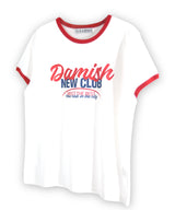 NEW CLUB リンガーTシャツ_レッド