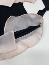 [Short Sleeve Version] Buttery Off-Shoulder Layered Blouse