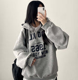 Kone Semi-Zip-Up Anorak Hoodie [Fleece]
