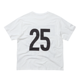 Weekend warrior people artwork T-shirt (White)
