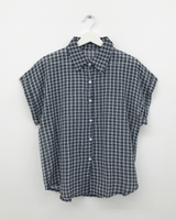 Dolman check shirt (4color)
