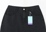  Sundy Charlang Cool Denim Long Skirt [Short & Basic Selection] Lyocell Fabric
