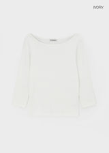 [B-BASIC] Standard Boat Neck Sleeveless Tee (3 SIZE)