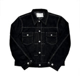 Louis Suede Crop Jacket
