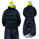 Soft-Warm Velvet Puffer Jacket