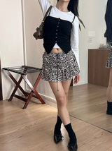 アイレットボタンノースリーブ(2color)
