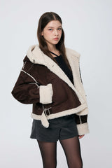 ADORABLE HOOD MUSTANG / BROWN
