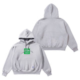 [STGM youth] スクエアフーディー BLK /  BRN / MLG / WMG