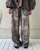Oriental Print String Pants