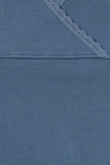 Lazy sleeveless top_blue