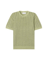 Weave Boucle Lace Round Knit