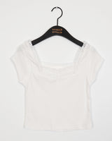 Notter Double Lace Square Short Sleeve T-shirt
