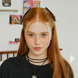 [SET] Daisy Velvet Hairpin