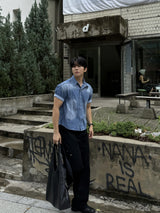 Annbe layered pocket pants