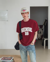 Cento Patch Lettering Short Sleeve T-shirt