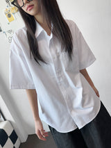 Hody Structured Oversized Boxy Shirt 4 color