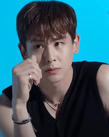 [Worn by Nichkhun, Umji, Seo Eun-kwang] スムースツイストペンダント925シルバーネックレスN038-03G