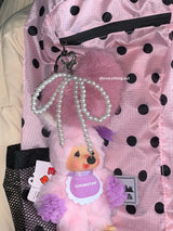 heart fur keyring