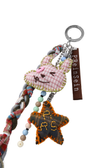ビンテージメオメオアイスターキルテッドキーリング
