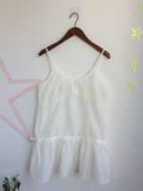 see-through bustier dress