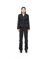 DOZI - Slim Trousers _ Black