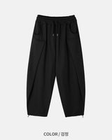 Tenby fold balloon sweat pants