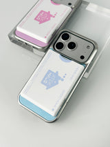 House Magsafe Button Card Pocket(Blue)