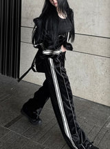 シャドウトラックベルベットセットアップ