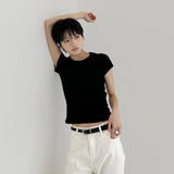 [prts made] ベーシックスリムフィットTシャツ(3color)