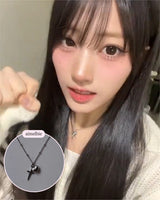 ハートアンドクロス セミチョーカーネックレス (Stainless Steel)