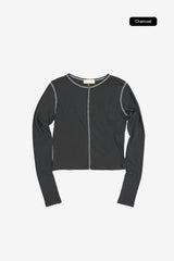 Marvik contrast seam tee
