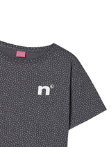 スターオフショルダーT (チャコール)