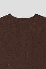 Solis Henley Neck Long Sleeve Knit Tee (4 Colors)