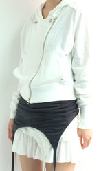 Bitline Curve Hooded Zip-up