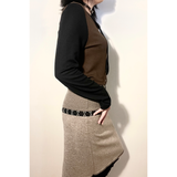 HOOK N EYE CROP CARDIGAN