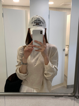 Rear Cooling Linen Round Knit / 4 colors