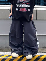ハーフトラックサイドジッパーパンツ