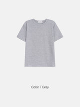 [1+1] LMN Vネッククロップドマッスルフィットショートスリーブ (5 colors)