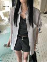 Shape Stripe Shirt (2 colors)