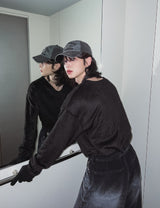 Robben Mohair Deki V-neck Knit