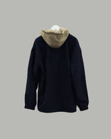 コーデュロイレイヤードパーカージャケット (Black)