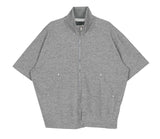 No.0758 K point half KNIT ZIP-UP (6color)